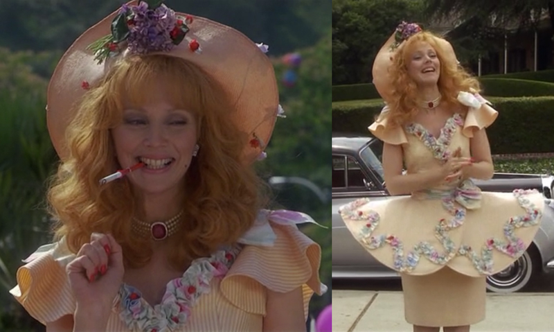 Illustration for article titled Every Outfit Shelley Long Wears in Troop Beverly Hills, Ranked
